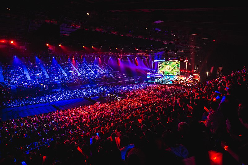 A final do Campeonato Mundial de League of Legends de 2015 em Berlim