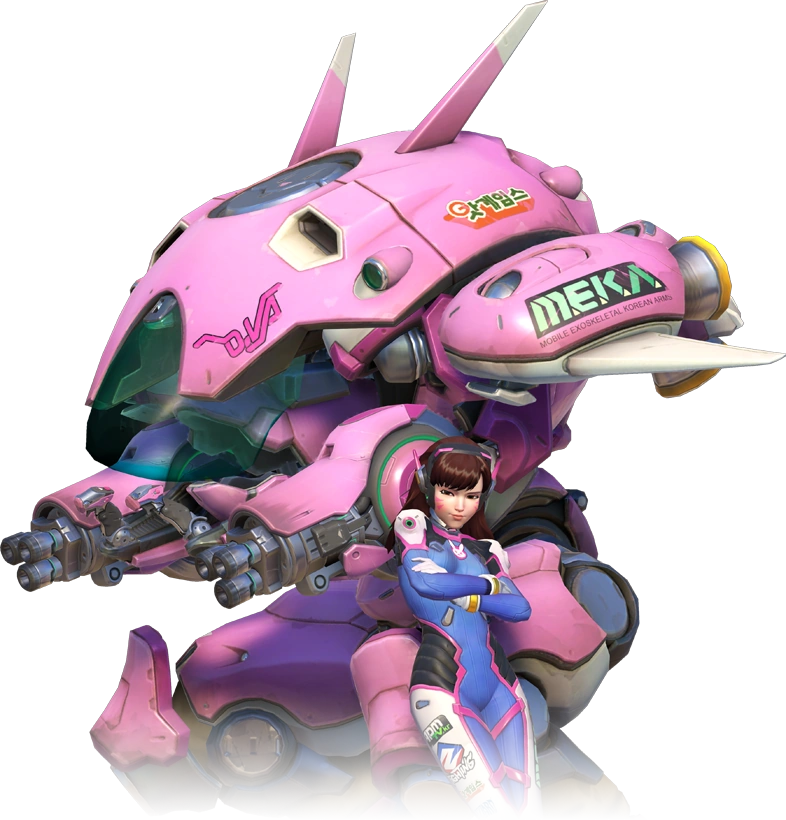 imagem da Dva, uma das mais populares personagem do jogo