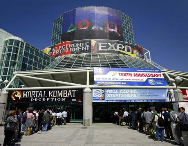 imagem da Electronic Entertainment Expo, também conhecida como E3.